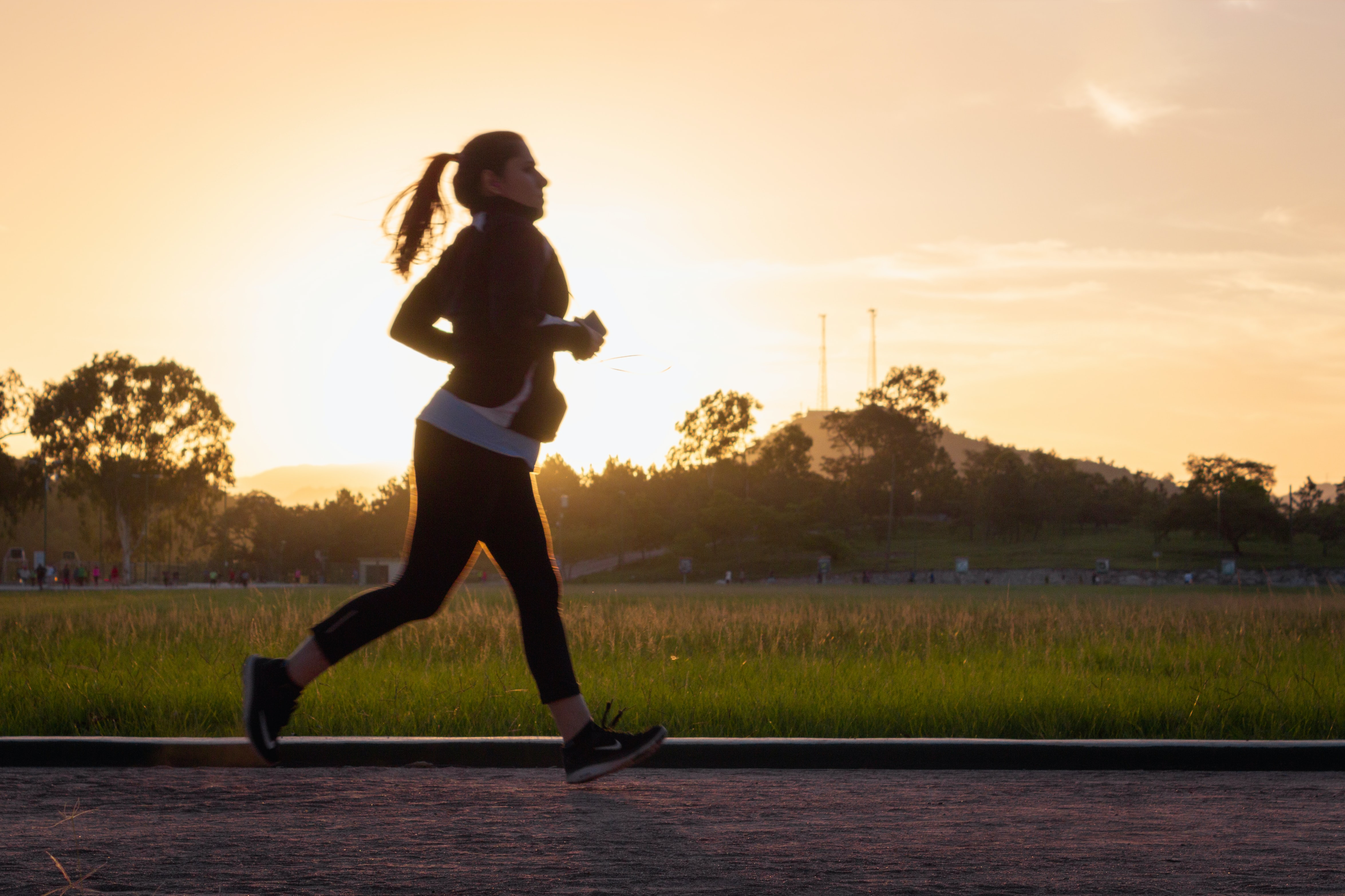 jogging