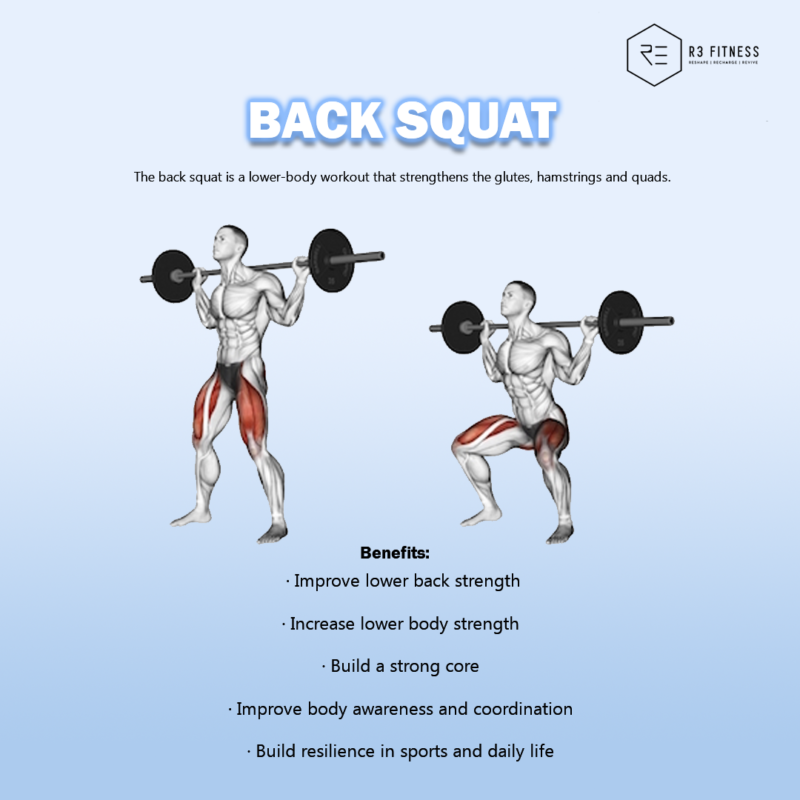 5 Benefits of Back Squat - R3 Fitness